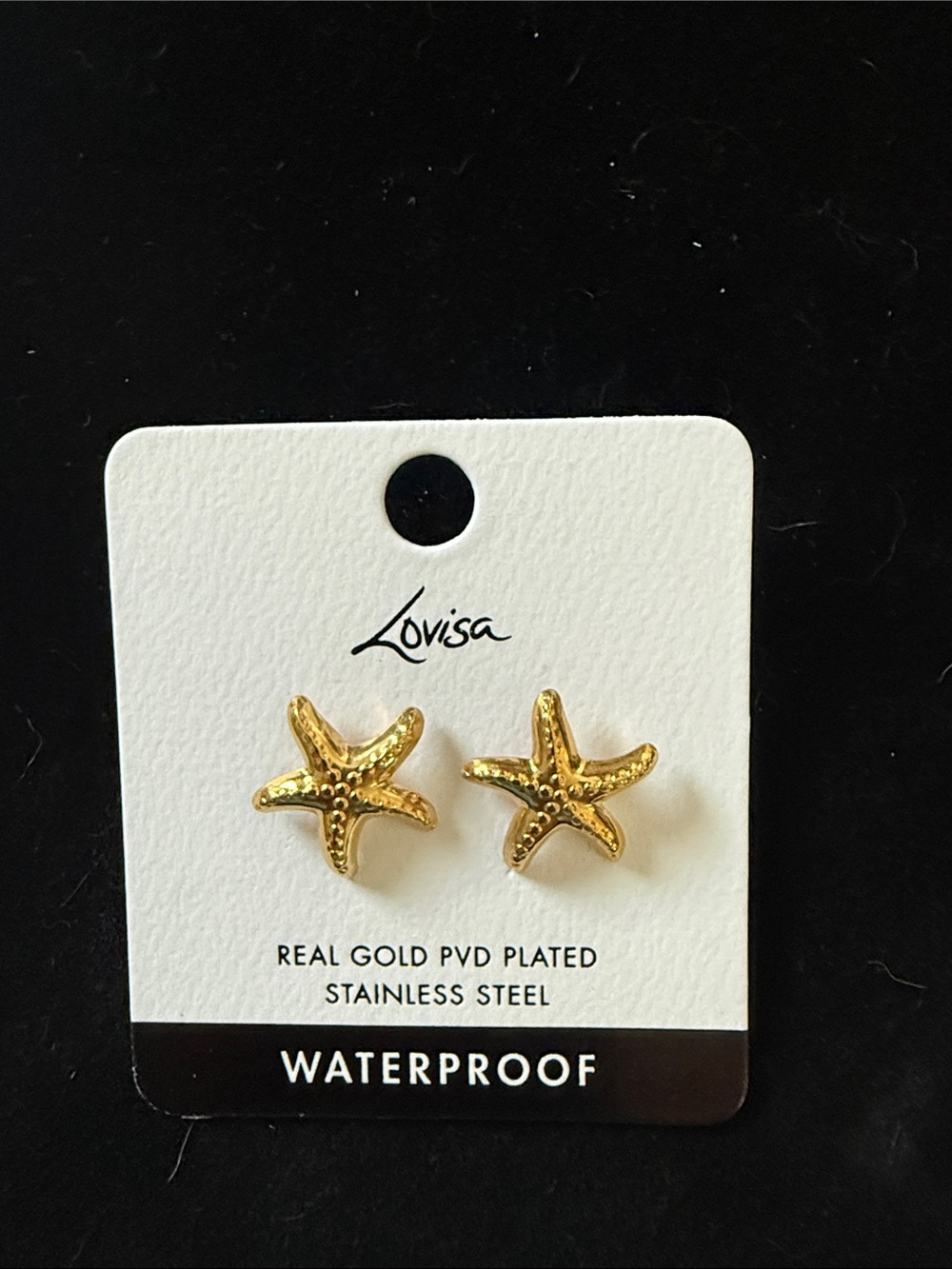 Lovisa Gold Starfish Stud Earrings